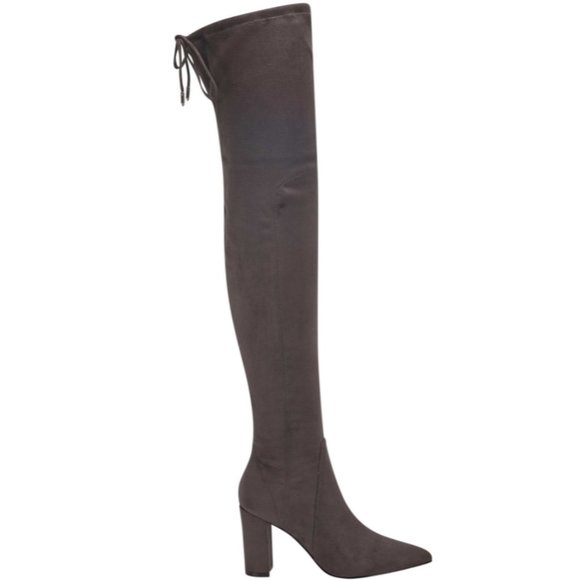 NWOT Marc Fisher OTK Grey Boots